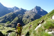 PIZZO DEL DIAVOLO DI MALGINA (2926 m), salito dalla VAL MALGINA, disceso dalla VALMORTA il 7 agosto 2016 - FOTOGALLERY